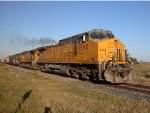 UP 9590  31Oct2011  SB approaching Watson Lane with General Merchandise 